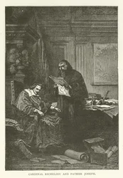 Kardinal Richelieu und Pater Joseph